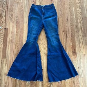 Free People Just Float On Flared Jeans